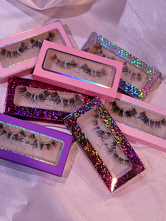 One Pair Pre-Cut DIY Eyelashes