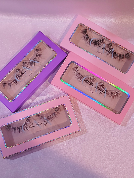 One Pair Pre-Cut DIY Eyelashes